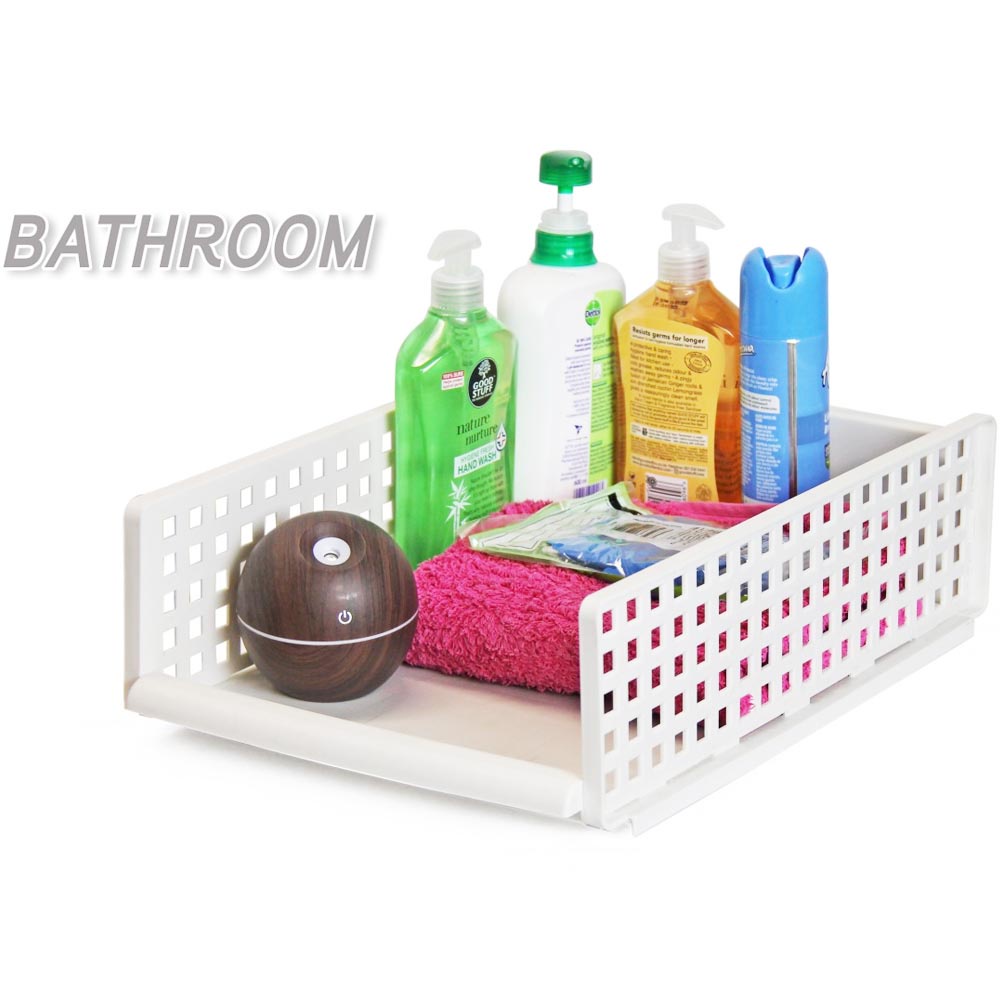 Rak Laci Tempat Baju Multifungtional Organizer JM-605 - Putih