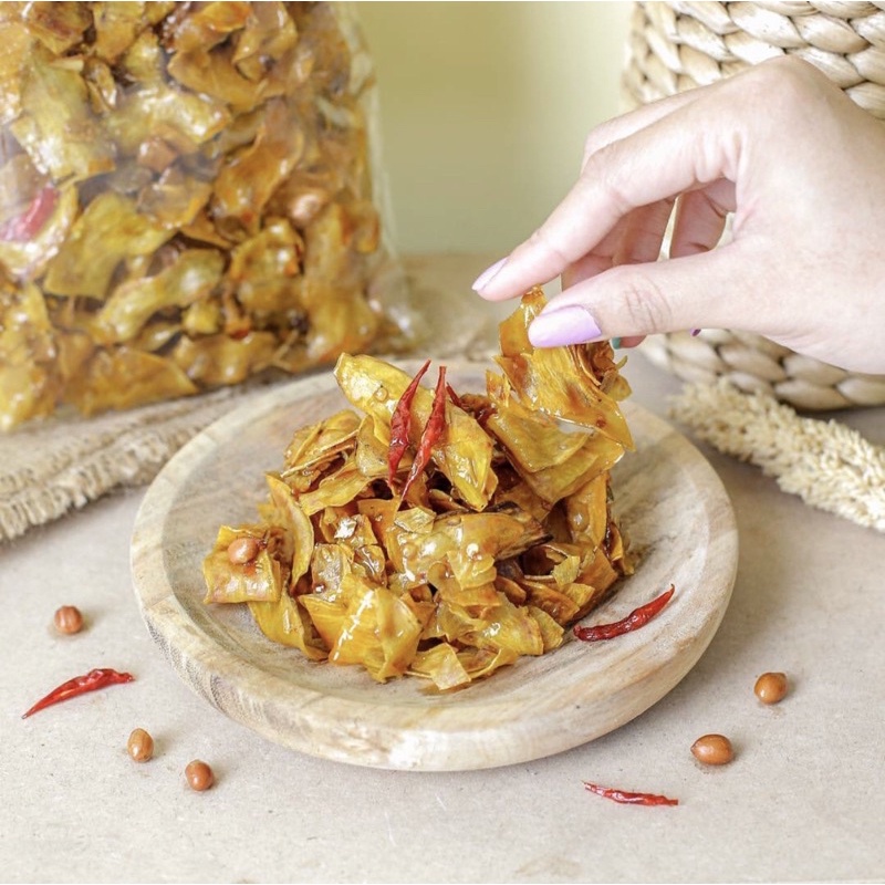 SNACK KERIPIK SINGKONG PEDAS MANIS 200 gram