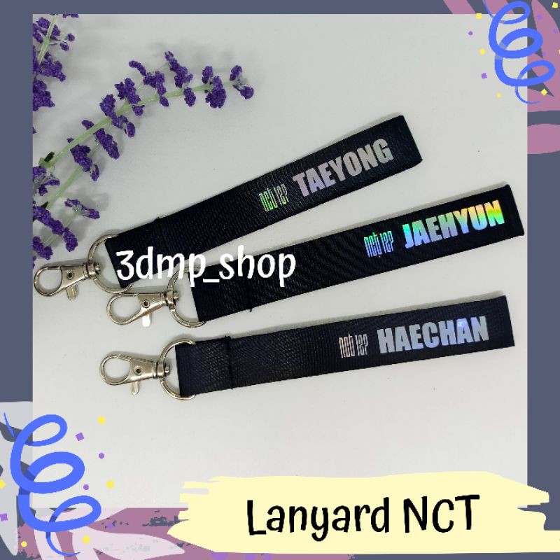 Lanyard NCT127 Jaehyun Taeyong Jungwoo Johnny Winwin Yuta Haechan Kpop