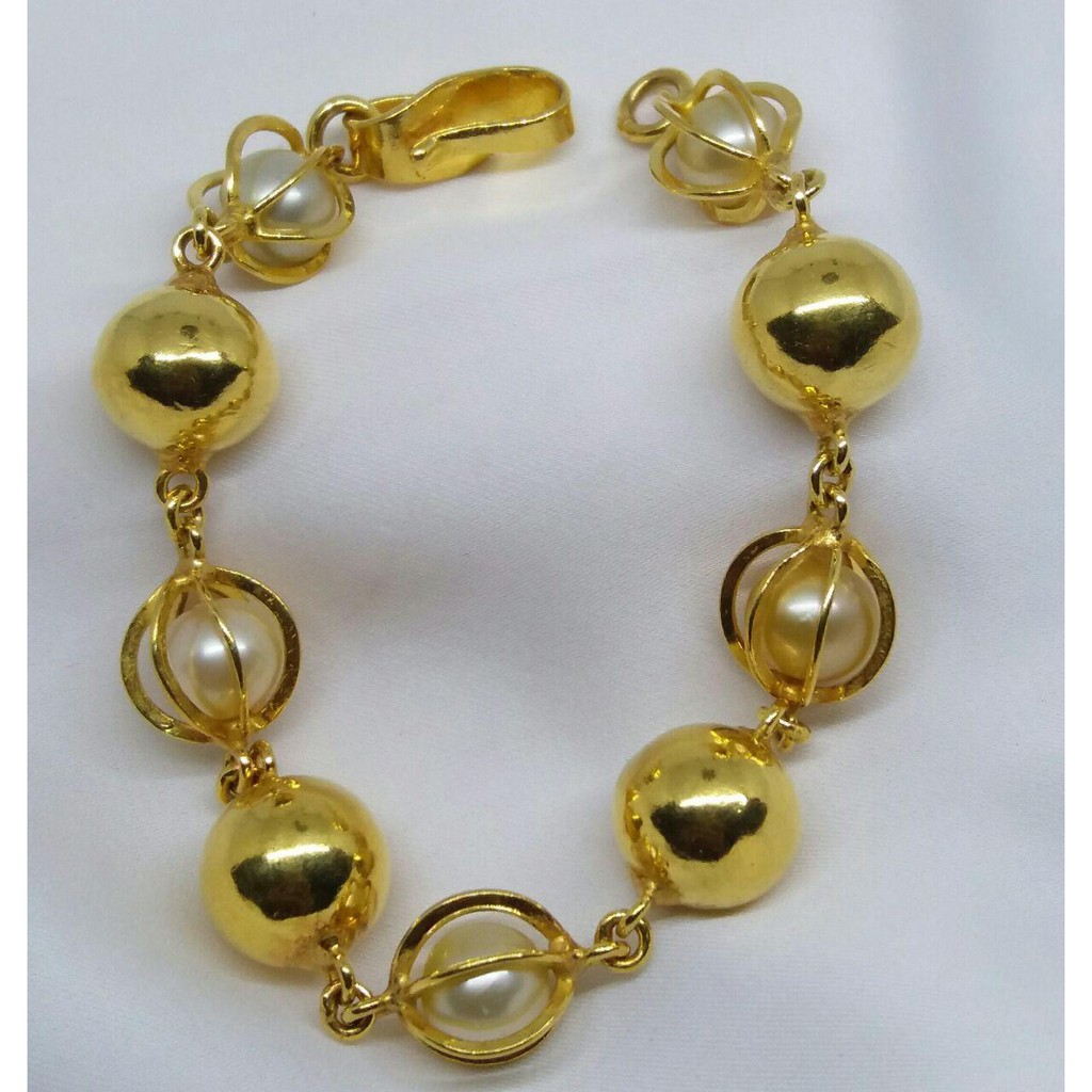gelang emas paloma mutiara air laut GM050 Shopee Indonesia gelang emas paloma mutiara air laut GM050 Shopee Indonesia