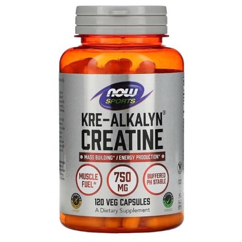 NOW Foods Sports Kre-Alkalyn Creatine otot fitnes USA