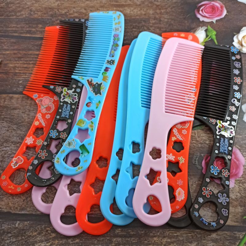 Sisir Rambut Fancy - Sisir Rambut Karakter - Sisir Rambut Murah - Sisir Salon-SISIR LUCU-Sisir salon