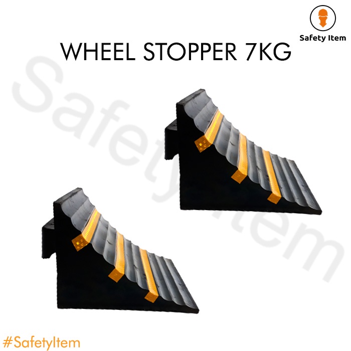 Ganjal Ban / Wheel Chock Rubber / Wheel Stopper Rubber