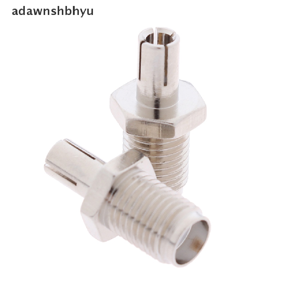 2pcs Adaptor Konektor Rf Coaxial Jack Sma Female Ke Ts9 Male