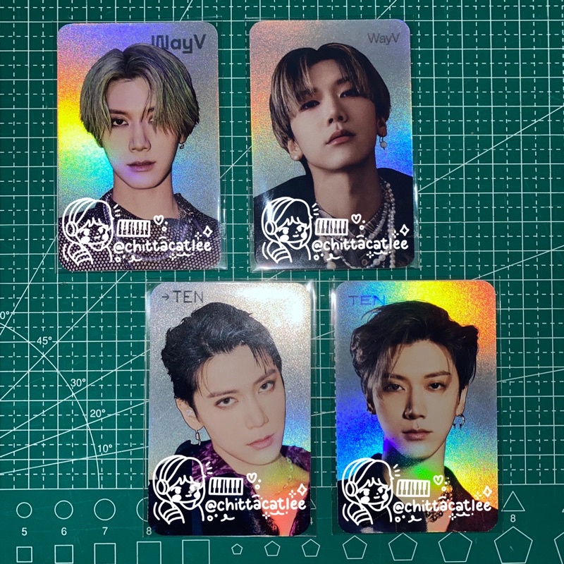 PC HOLO TEN WAYV NCT SUPERM ATW KICK BACK SUPER ONE RESONANCE AWAKEN THE WORLD
