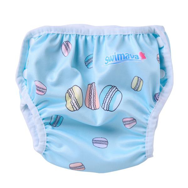 Swimava - Deluxe Set MACAROON (Neck Ring+ Swim Diaper)