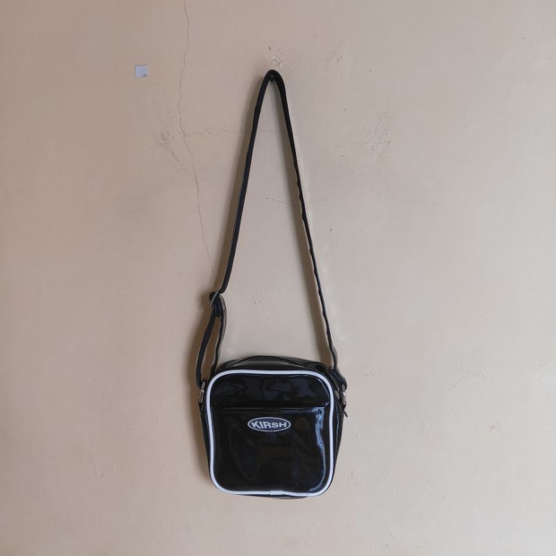 Kirsh Pocket Shoulder Bag Light Black