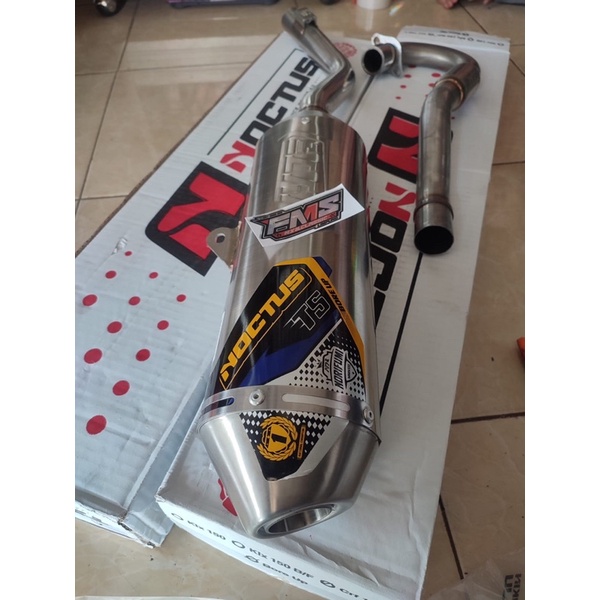 knalpot Norifumi Noctus T5 bore up CRF 150L