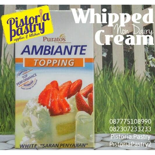 

TERMURAH AMBIANTE (WHIPPED CREAM) !!!