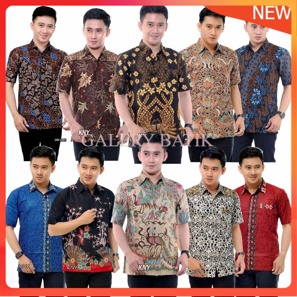 BAJU BATIK PRIA ABADI BATIK KEMEJA BATIK PRIA LENGAN PENDEK TERVIRAL DI SHOPEE Batik pria kemeja batik pria kemeja batik atasan batikbatik