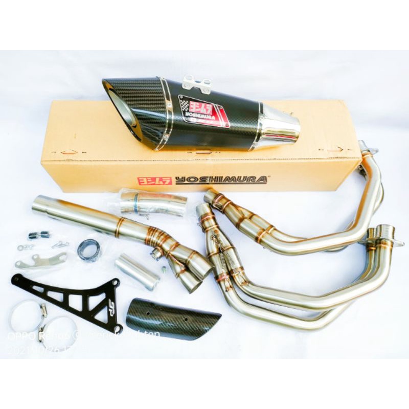 Knalpot Yoshimura R11 japan fullsytem ZX25R