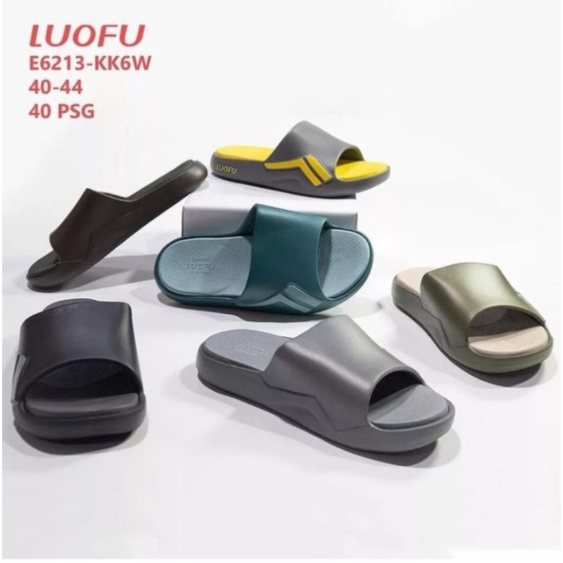 sandal loufu original/sandal loufu slop/sandal loufu cowok