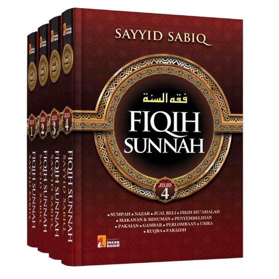 Jual Buku Fiqih Sunnah 4 Jilid Sayyid Sabiq Shopee Indonesia
