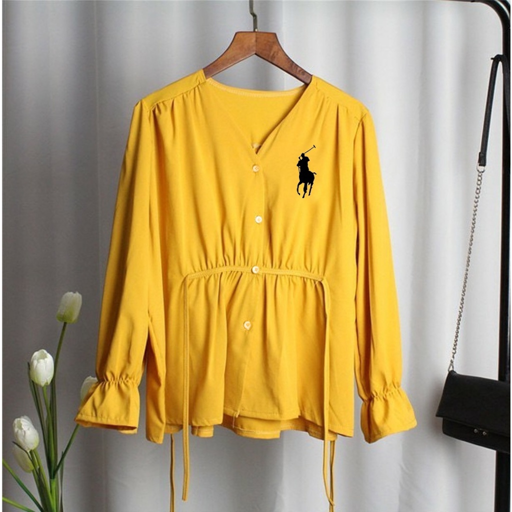 [HNFK] Blouse Korea / Blouse / Baju Atasan Wanita / Blouse Wanita / Atasan Blouse