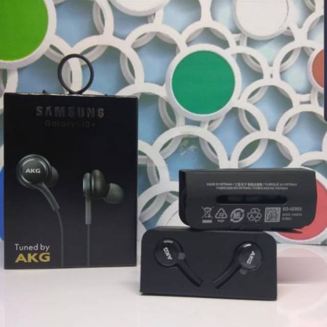 Headset Samsung S10+ Original Stereo Earphone Segel FC