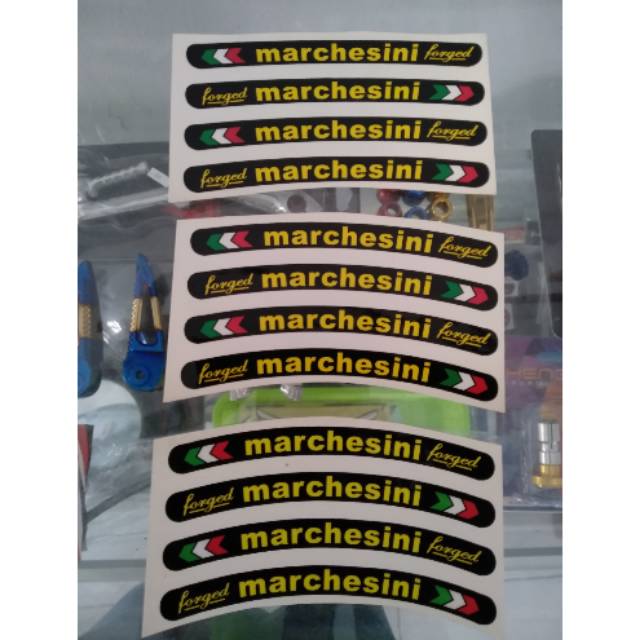 sticker velg marchesini