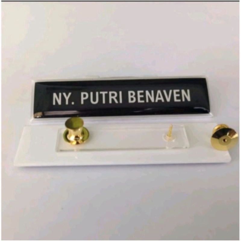 papan nama pdh/nametag/nama dada