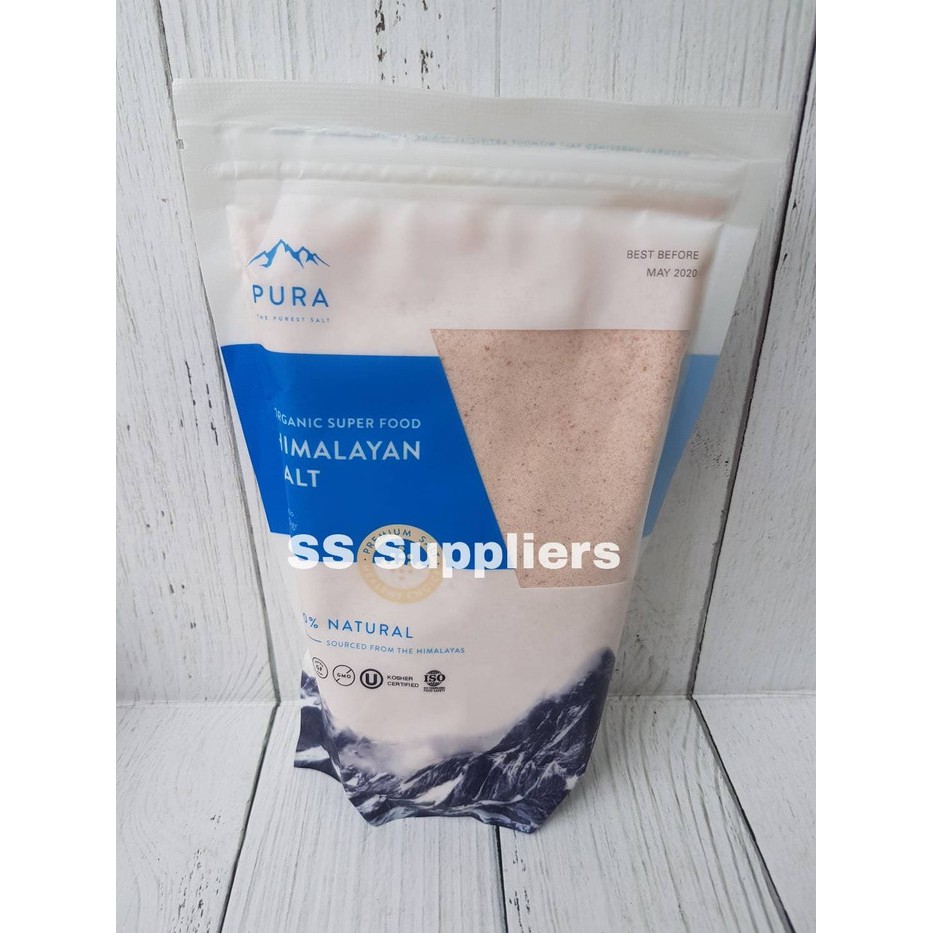 

PURA ORGANIC HIMALAYAN SALT 250GR PINK SALT GARAM HIMALAYA