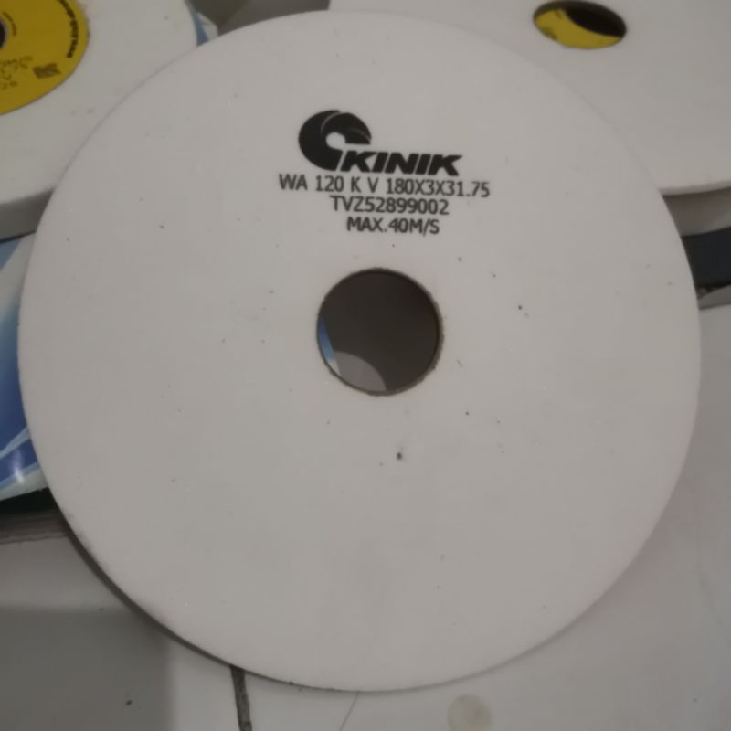 batu gerinda tipis kinik 7 inch wa120 k v 180 x 3 x 31.75 mm