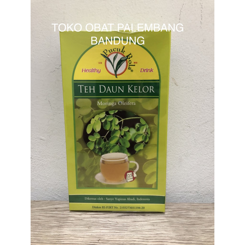 

TEH DAUN KELOR PUCUK BOLA 25 BAGS MORINGA OLEIFERA