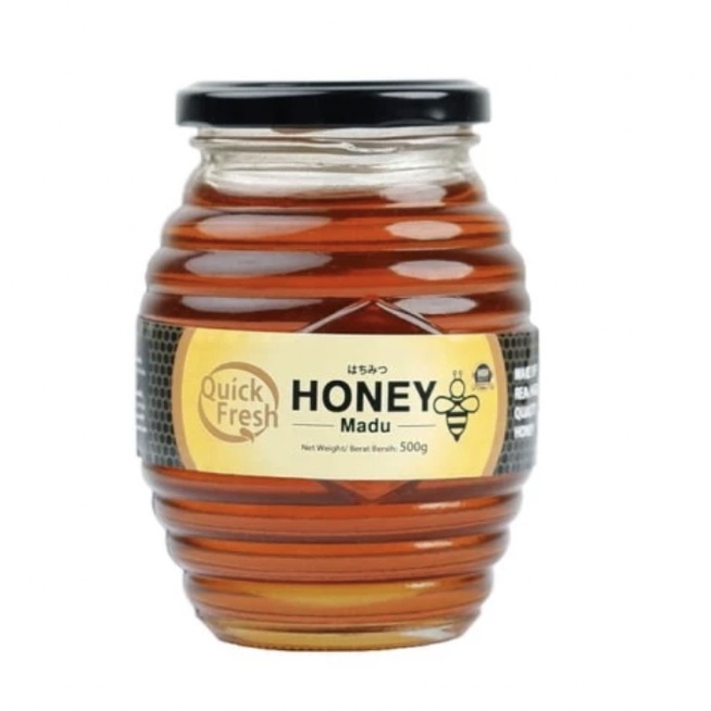 

Madu Murni Asli Quick Fresh Honey 500gr (Jar Kaca)