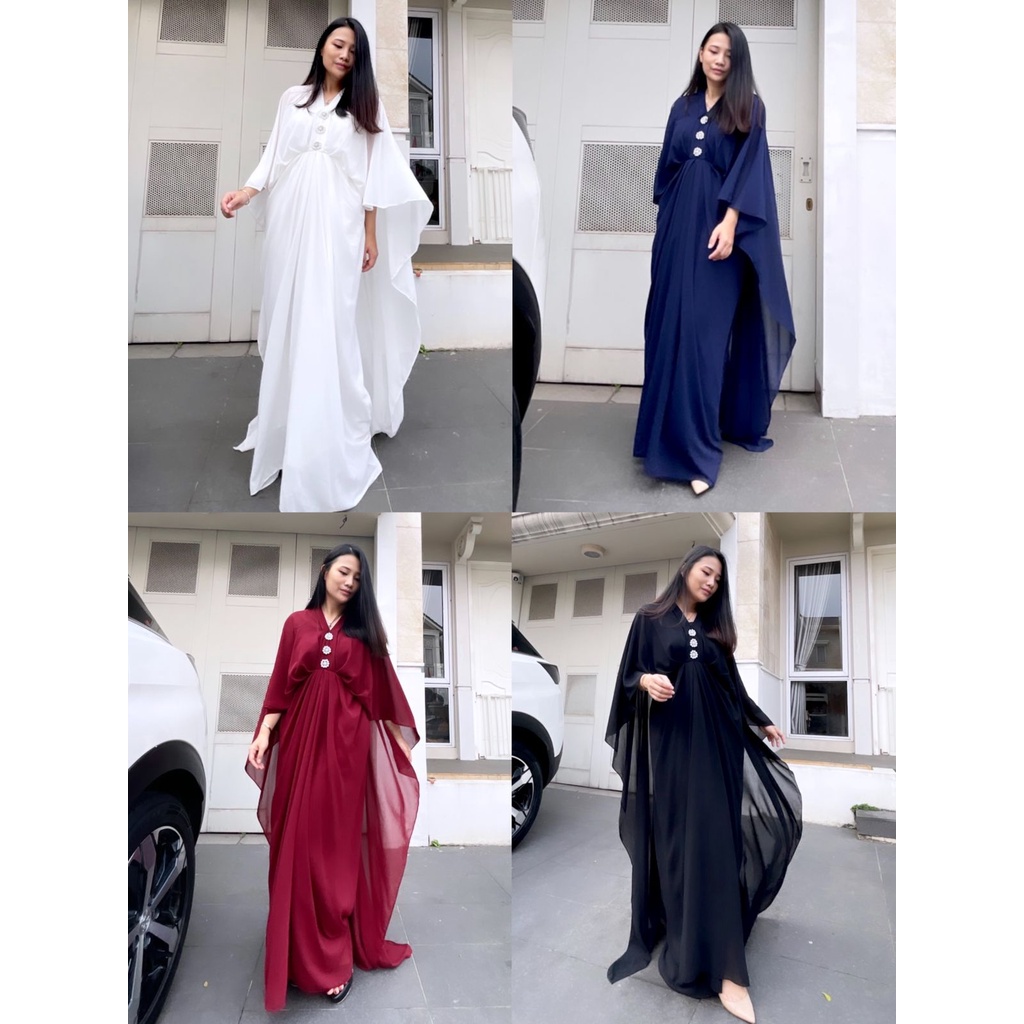 Vanesha Margaretta - 686 Savira Dress Kaftan / Ceruty / Kaftan prewedding