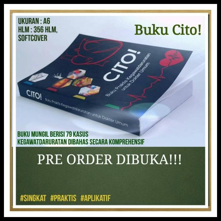 

TERBARUU!! ASLI Buku cito Kedokteran | panduan gawat darurat | emergency book | COD