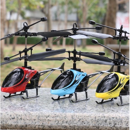 LED Remote Control Helikopter Mainan Mini Remote Control Helikopter Pesawat USB Charger Hadiah Anak-anak-1