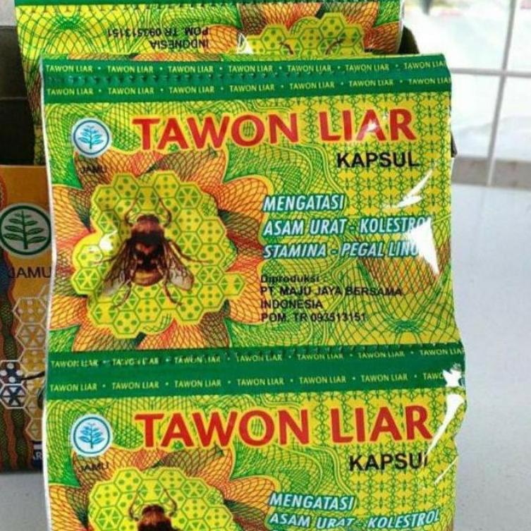 

✾Murah Banget❃ (TWL) jamu herbal tawon - saset kuning isi 20 saset 79 ➳