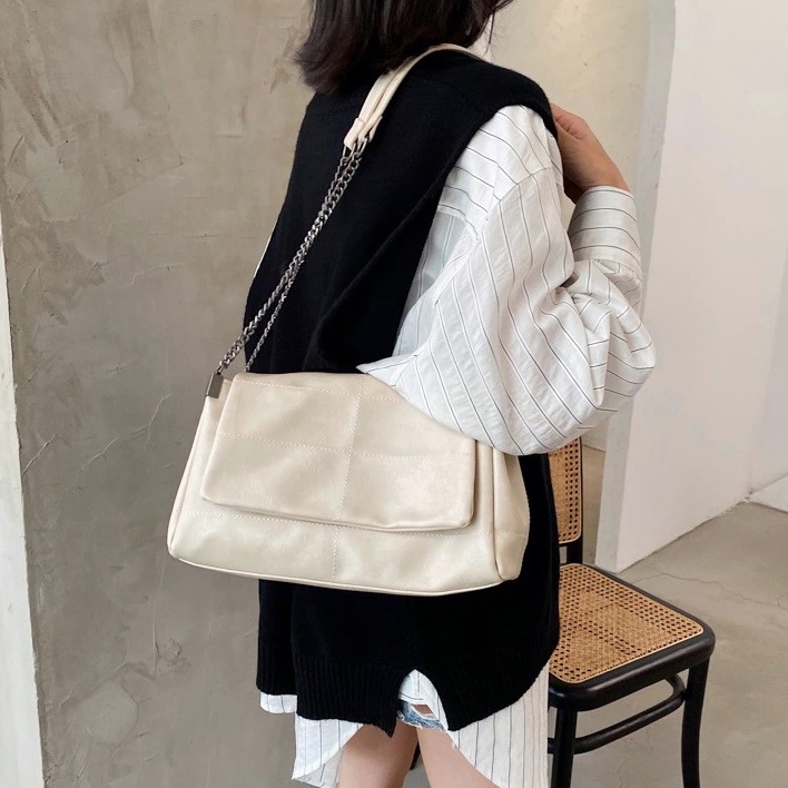 [ READY ] shoulder bag wanita Tas selempang wanita Rocker CrossbodyTas Wanita Import tas selempang wanita sling bag wanita shoulder bag wanita tas bahu wanita tas selempang bahu tas wanita branded tas wanita kekinian