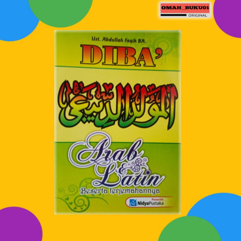 DIBA ARAB LATIN BESERTA TERJEMAHNYA BUKU DIBA MAULID DIBA