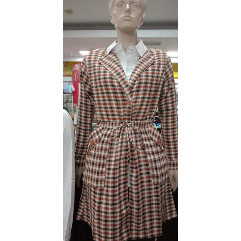 TUNIK WANITA KOTAK" IMAROON M1A-H1298MLS-08116111