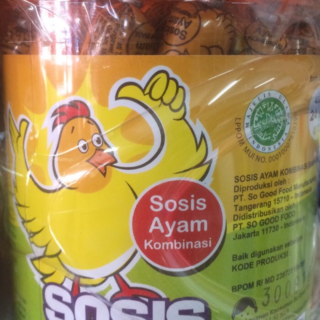 

Sonice sosis ayam siap makan isi 24 pcs