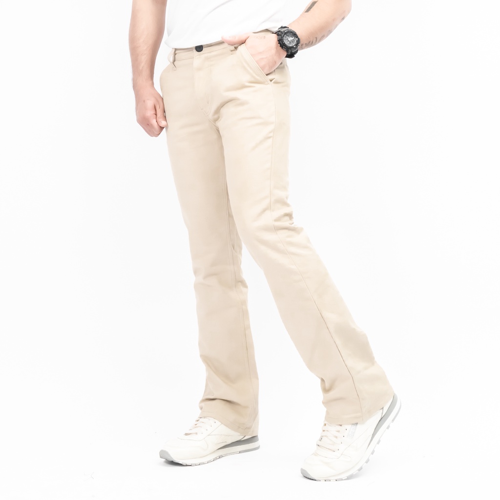 Gizmo Celana Chino Cutbray Cream