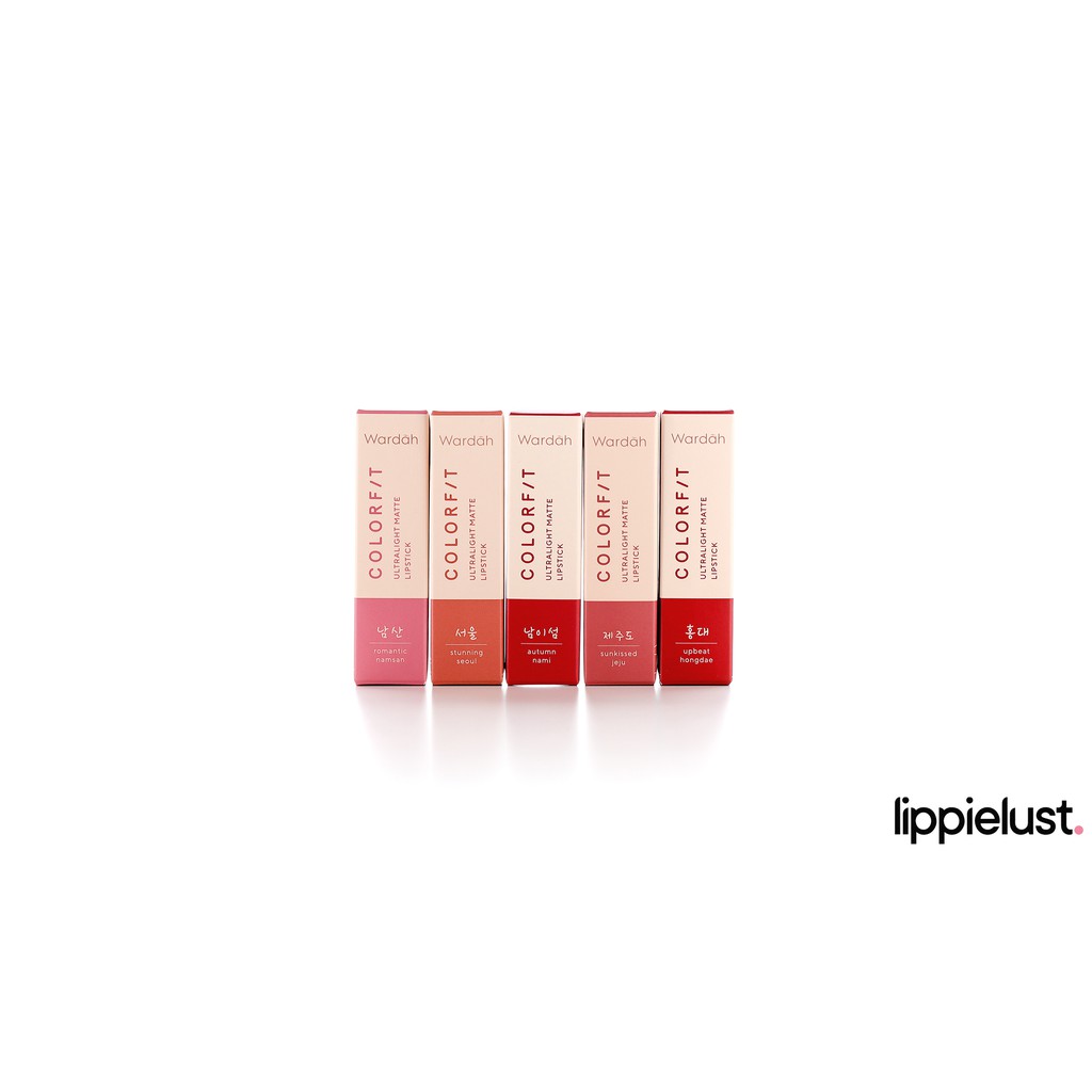 Wardah Colorfit Ultralight Matte Lipstick