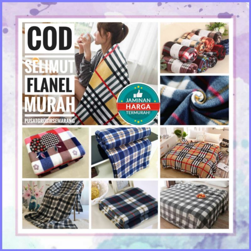 Selimut Travelling Dewasa bahan MICRO FLANEL Abstrak Kotak2 Minimalis Selimut Dewasa MURAH Navy Black Red Square Biru Navy Merah Hitam Coklat Polos Kotak Abstrak Modern Minimalis