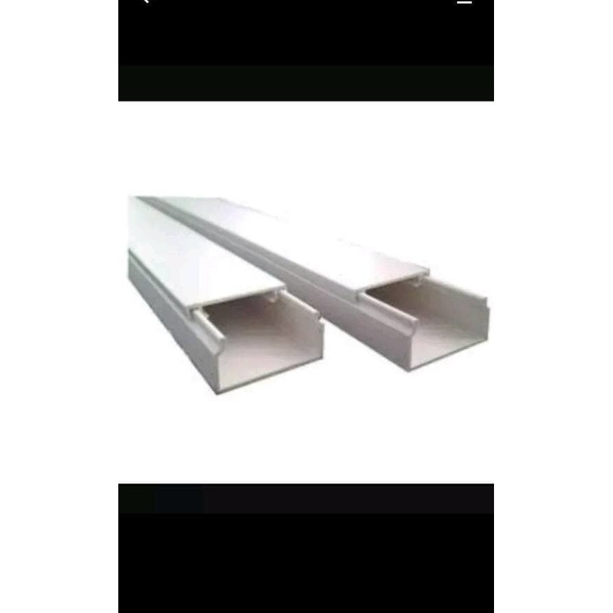 DUCT PVC 40 x 40 mm pjg 3 meter 40x40