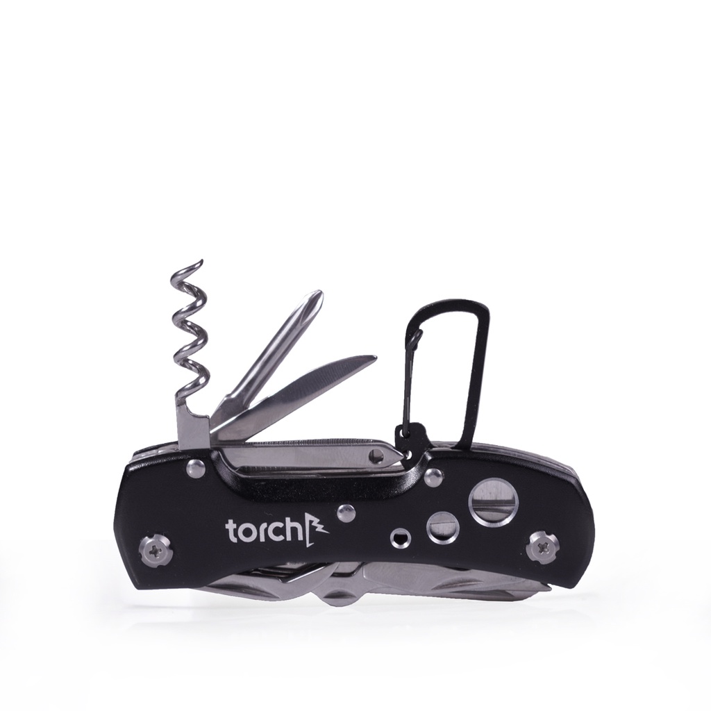 TORCH Depok Pisau Lipat Multifungsi Black