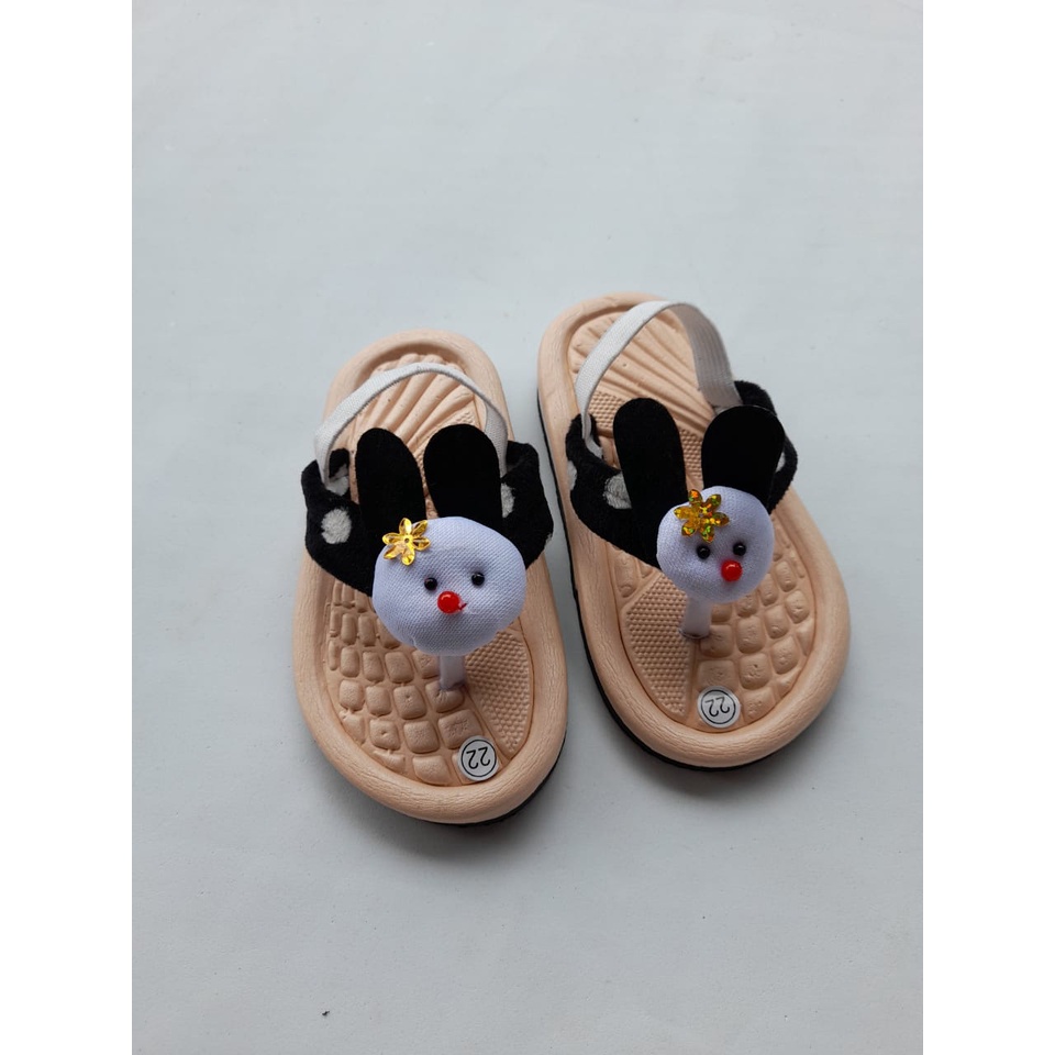 Sandal Baby Anak Perempuan Boneka Cute Usia 1 - 2 Tahun