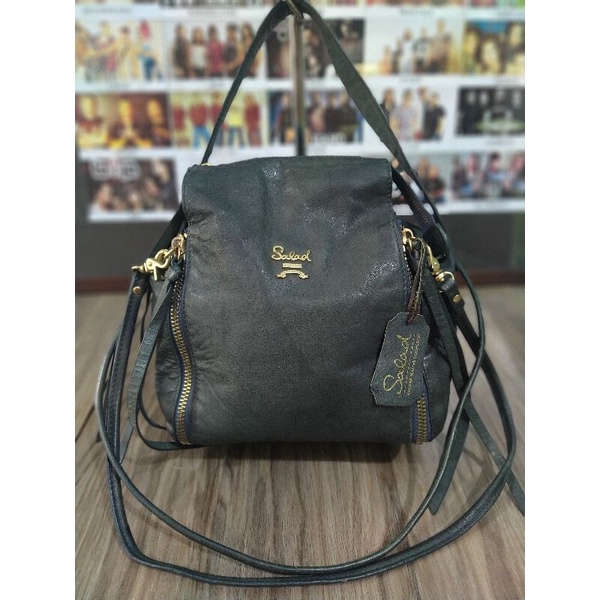 SALAD tas wanita second brand top handle preloved seken
