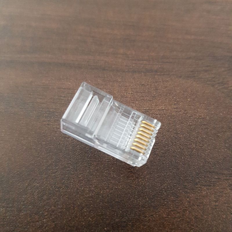 CONNECTOR RJ45 KONEKTOR RJ45 VASCOLINK CAT 5E 100 PCS