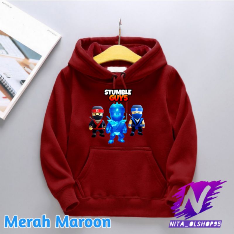 diskon spesial hoodie anak stumble guys ninja