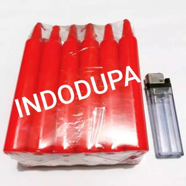 LILIN MERAH 18 BATANG