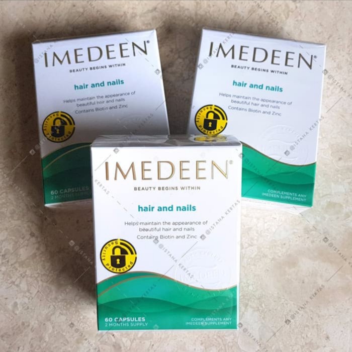 Imedeen Hair And Nails Beauty Vitamin Rambut Rontok 60 Tablet Termurah 