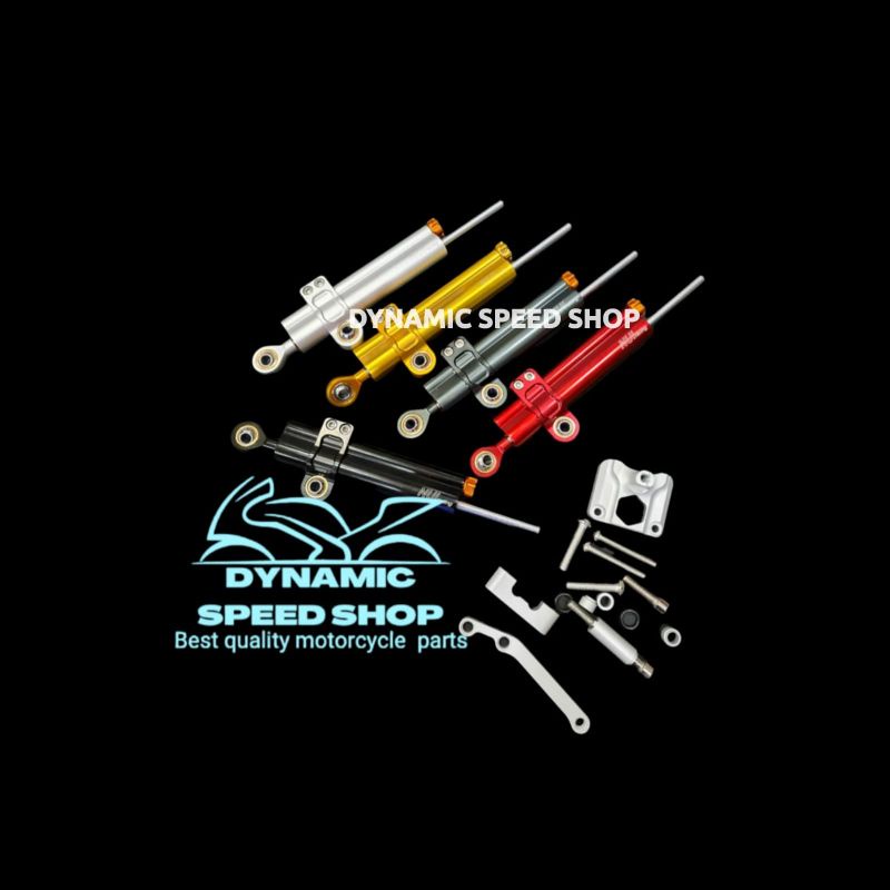 stabilizer stang nui ninja250fi steering damper nui ninja 250fi