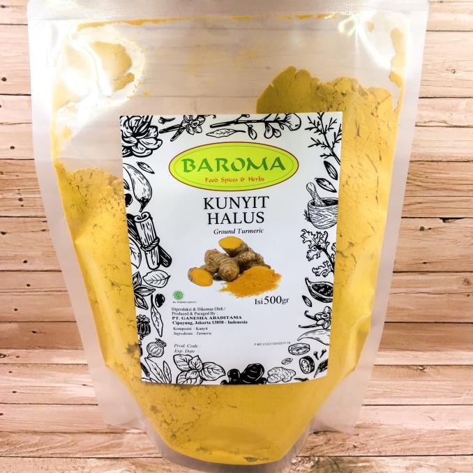 

bumbu Kunyit Halus / Turmeric Powder 500gr - Baroma Bumbu Rempah