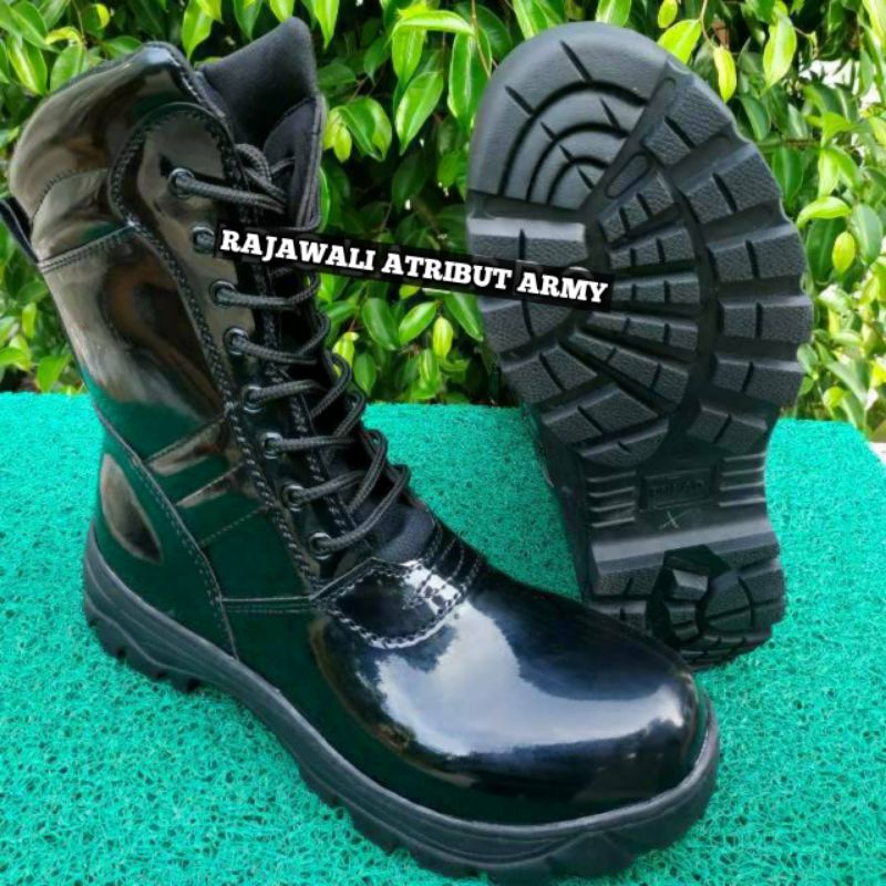 SEPATU PDL TNI POLRI JATAH POLISI SECURITY BANSER