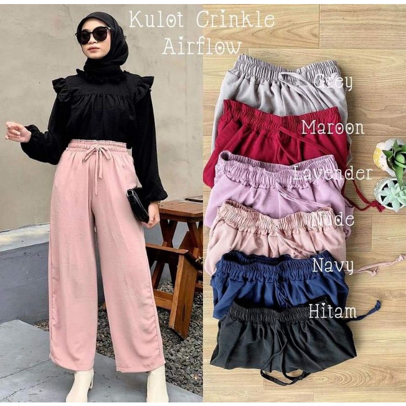 KULOT CRINKLE POLOS // KULOT PREMIUM// KULOT COMFY// KULOT CRINKLE AIRFLOW