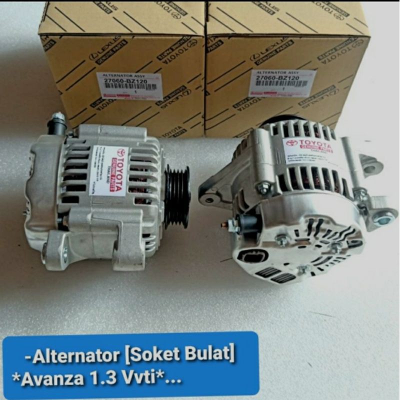 Alternator / Dinamo Ampere Toyota Avanza Xenia 1.3 1300cc VVTI