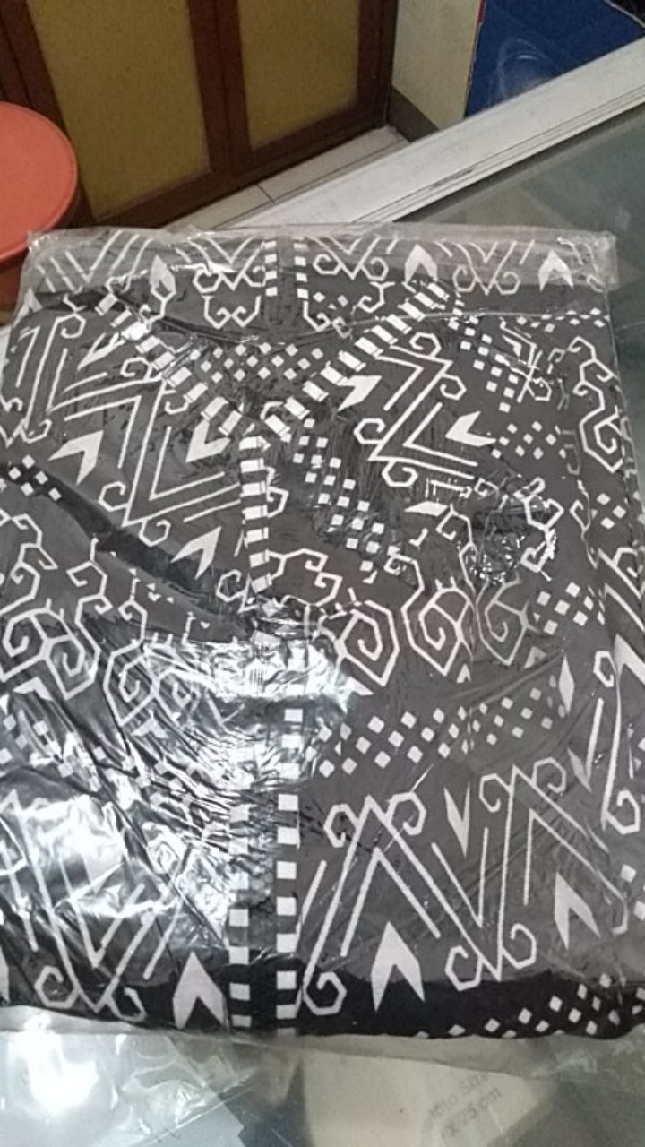 Tunic Santika Pias Genes Kombi Tunik Batik Cantik Sogan Turtleneck Tunic Batik Modern Seragaman